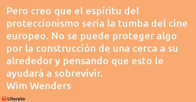 Frases de Wim Wenders