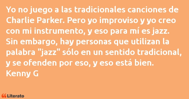 Frases de Kenny G