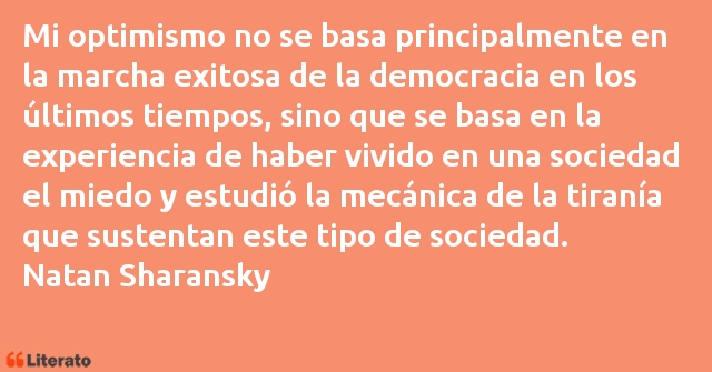 Frases de Natan Sharansky