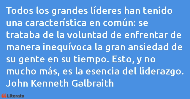 Frases de John Kenneth Galbraith