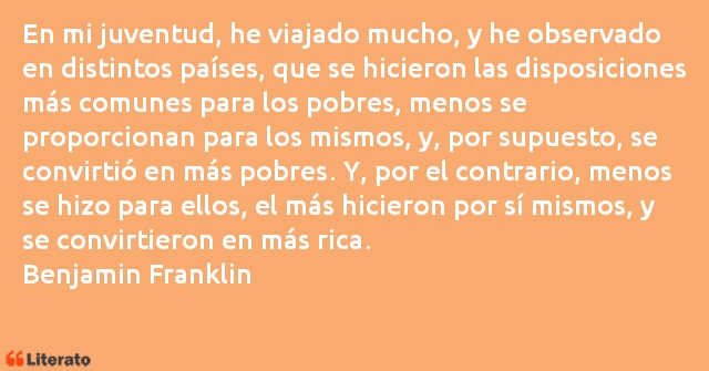 Frases de Benjamin Franklin