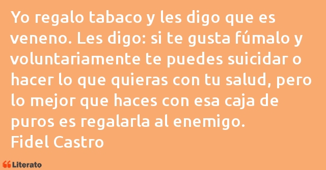 Frases de Fidel Castro