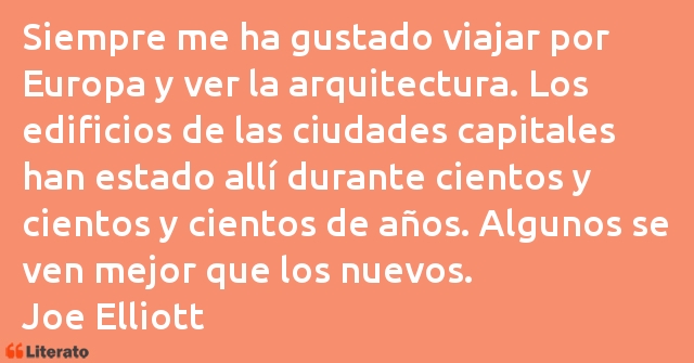 Frases de Joe Elliott