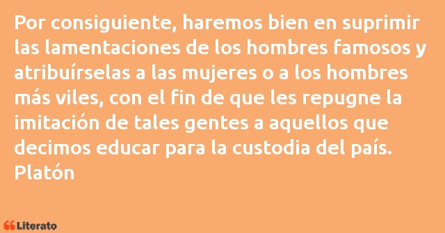 Frases de Platón