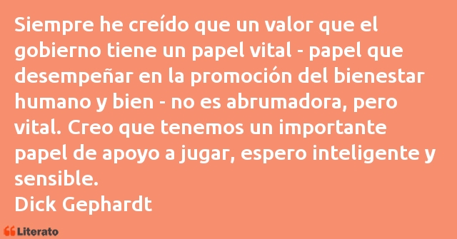 Frases de Dick Gephardt