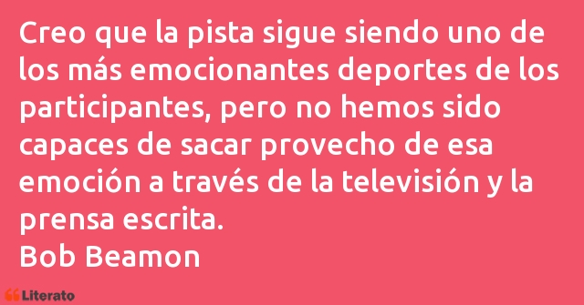 Frases de Bob Beamon