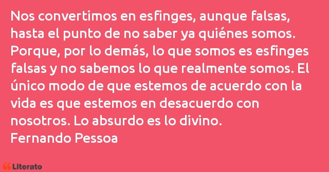 Frases de Fernando Pessoa