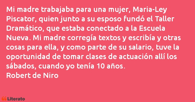 Frases de Robert de Niro
