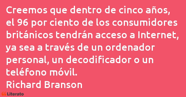 Frases de Richard Branson