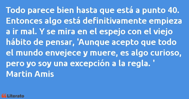 Frases de Martin Amis