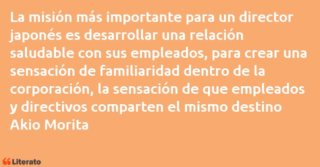 Frases de Akio Morita