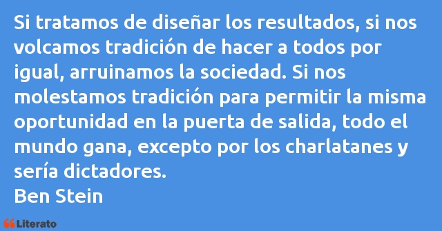 Frases de Ben Stein