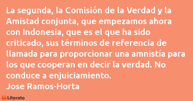 Frases de Jose Ramos-Horta
