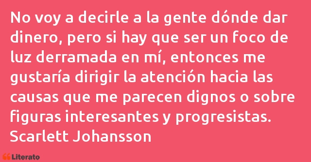 Frases de Scarlett Johansson