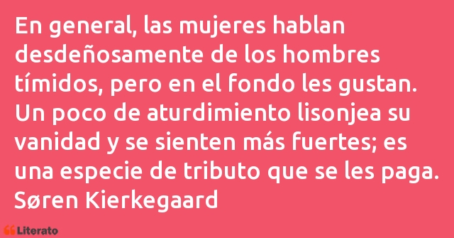 Frases de Soren Kierkegaard