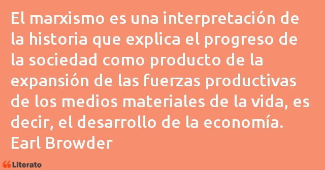 Frases de Earl Browder