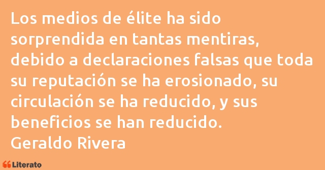 Frases de Geraldo Rivera
