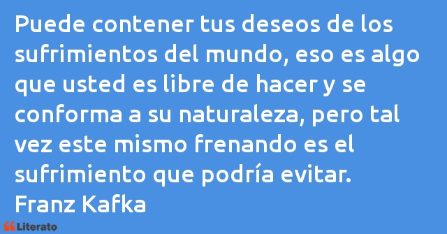 Frases de Franz Kafka