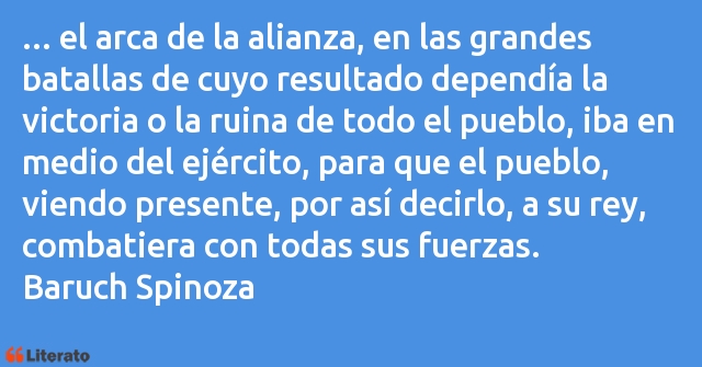 Frases de Baruch Spinoza