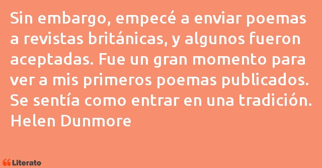 Frases de Helen Dunmore