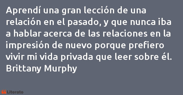 Frases de Brittany Murphy