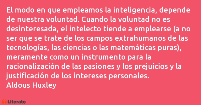 Frases de Aldous Huxley