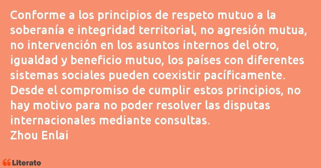 Frases de Zhou Enlai