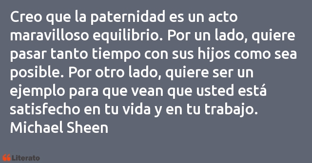 Frases de Michael Sheen