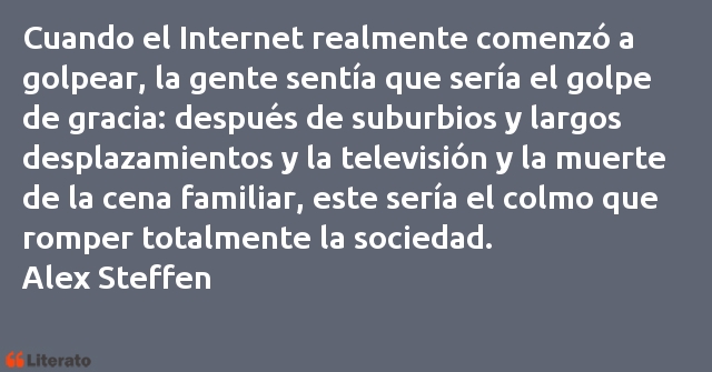 Frases de Alex Steffen