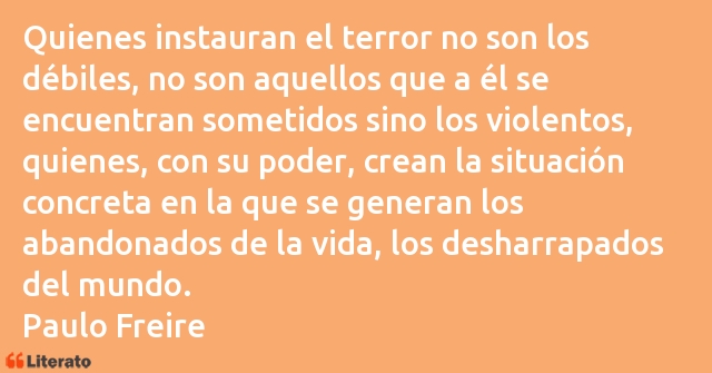 Frases de Paulo Freire