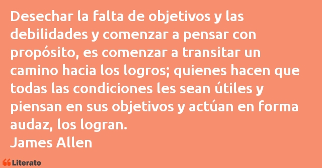 Frases de James Allen