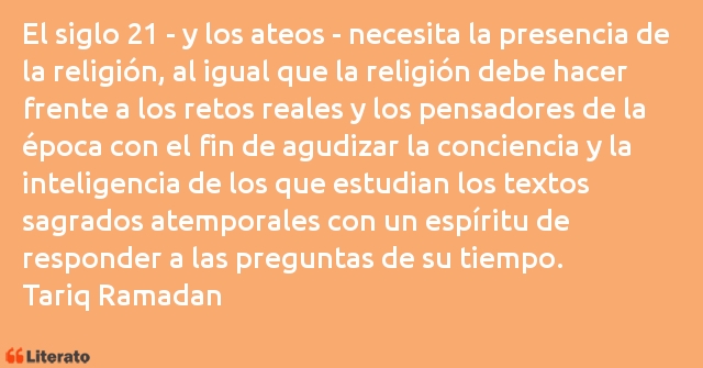 Frases de Tariq Ramadan