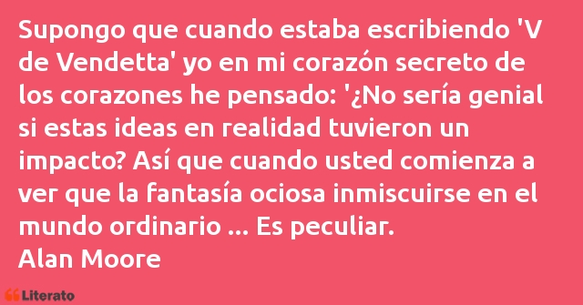 Frases de Alan Moore