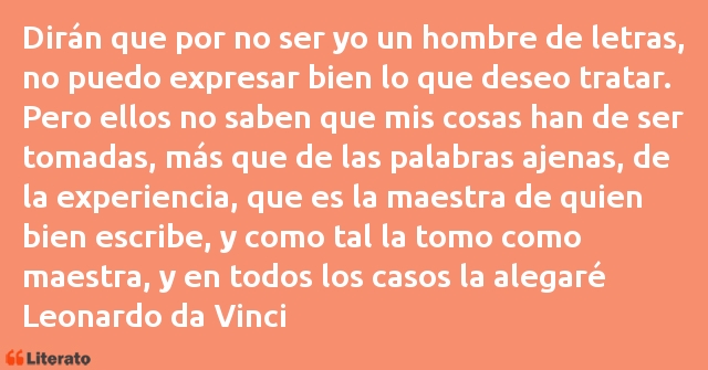 Frases de Leonardo da Vinci