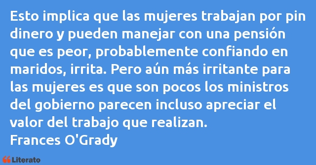 Frases de Frances O'Grady