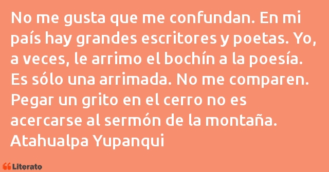 Frases de Atahualpa Yupanqui