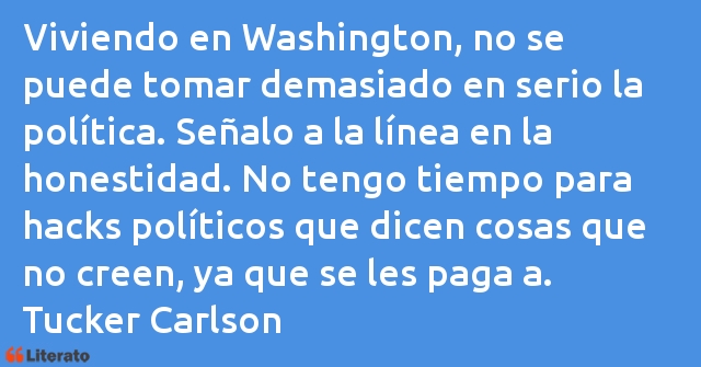 Frases de Tucker Carlson