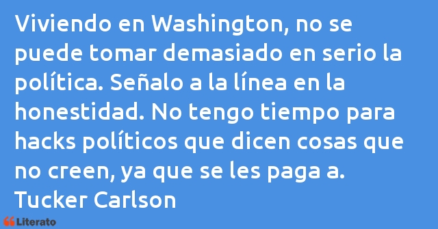 Frases de Tucker Carlson