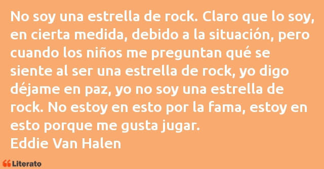 Frases de Eddie Van Halen