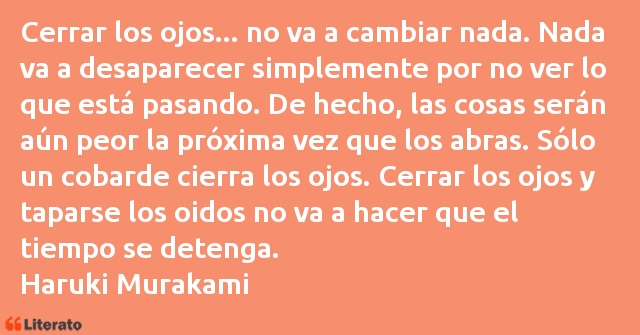 Frases de Haruki Murakami