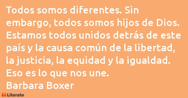 Frases de Barbara Boxer