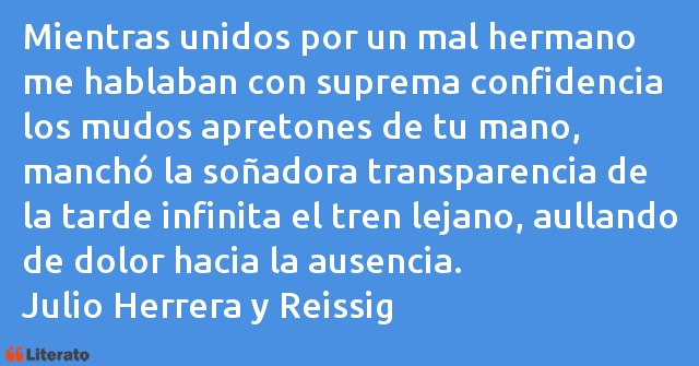 Frases de Julio Herrera y Reissig