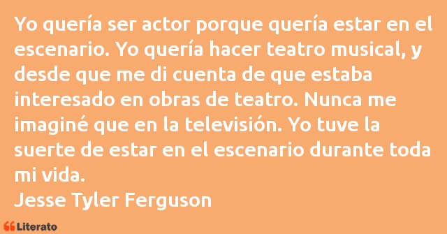 Frases de Jesse Tyler Ferguson