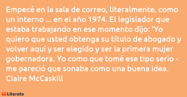 Frases de Claire McCaskill