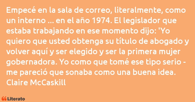 Frases de Claire McCaskill