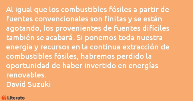 Frases de David Suzuki