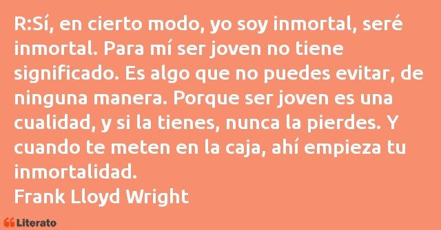 Frases de Frank Lloyd Wright