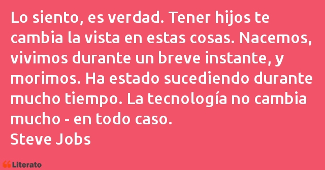 Frases de Steve Jobs