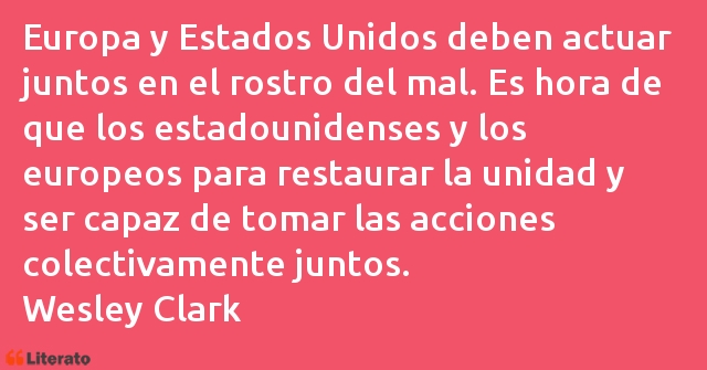 Frases de Wesley Clark