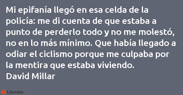 Frases de David Millar